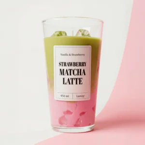 Vela Strawberry Matcha Latte